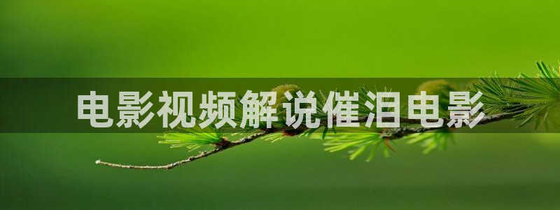 奇优影视手机版电视剧：电影视频解说催泪电影